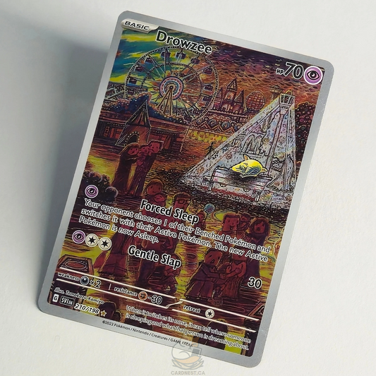 Drowzee 210/198 Full Art Illustration Rare – Scarlet & Violet Base Set – Near Mint – English