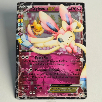 Sylveon Ex RC21/RC32 Holo Ultra Rare – Generations: Radiant Collection – Near Mint – English