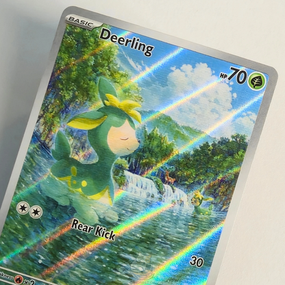 Deerling 091/086 Full Art Illustration Rare – White Flare – Near Mint – English