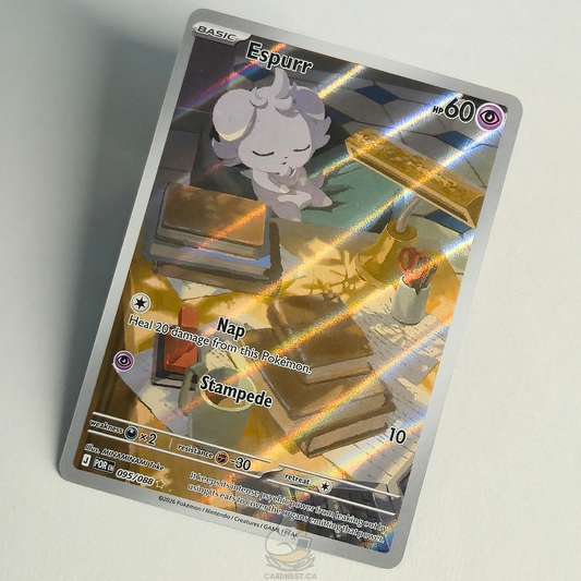 Espurr 095/088 Full Art Illustration Rare – Perfect Order – Near Mint – English