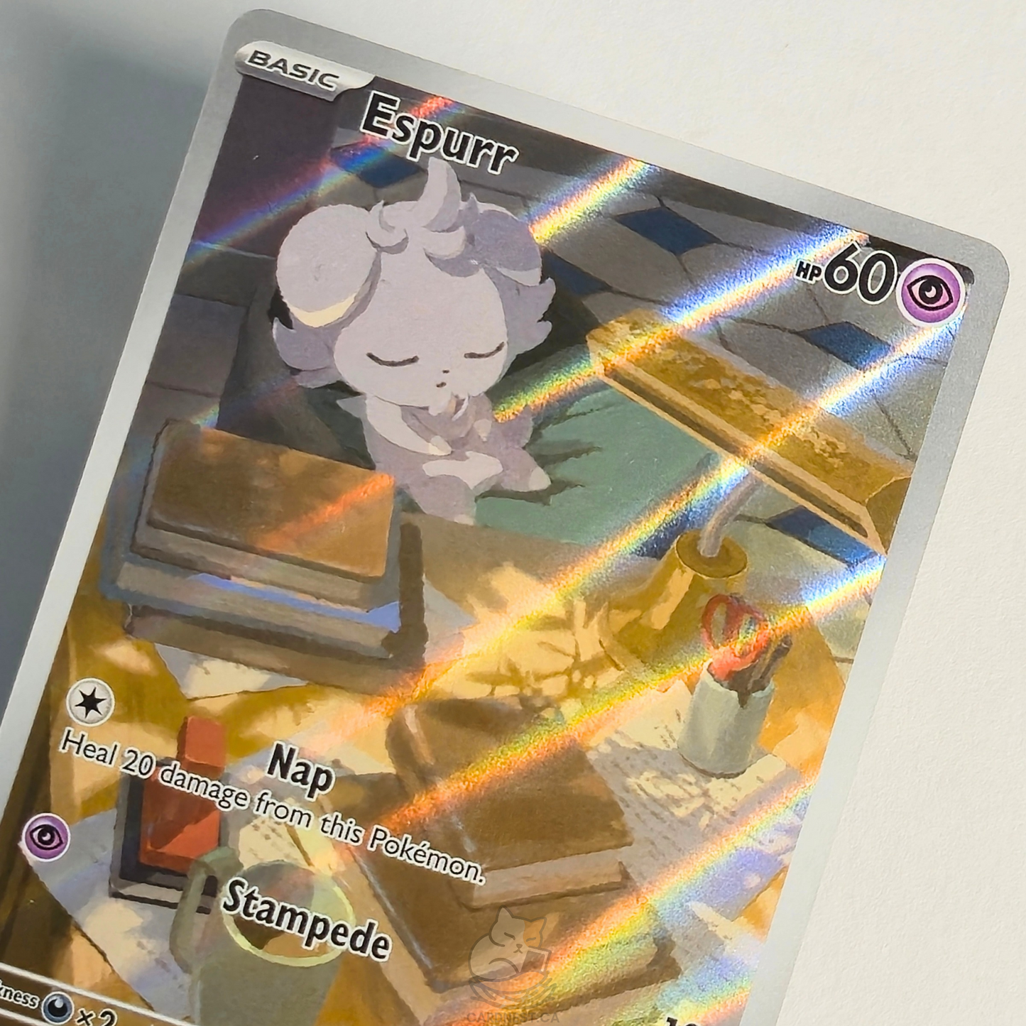 Espurr 095/088 Full Art Illustration Rare – Perfect Order – Near Mint – English