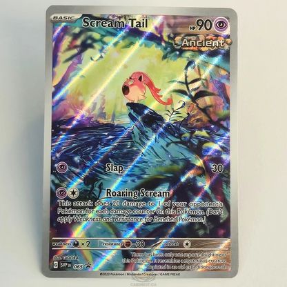 Scream Tail SVP065 Full Art Black Star Promo – Scarlet & Violet – Near Mint – English