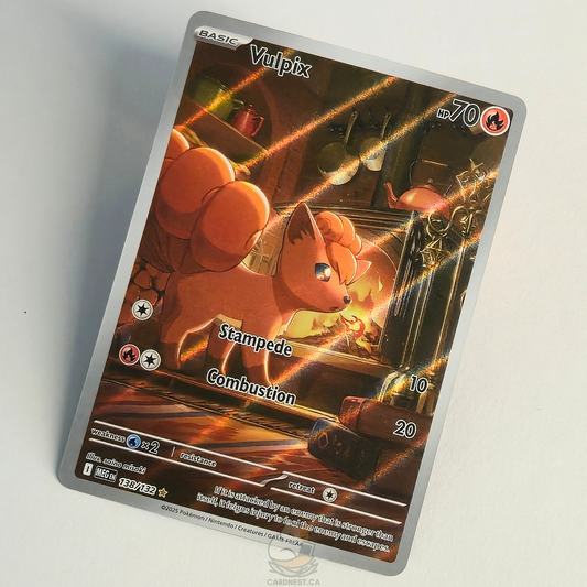 Vulpix 138/132 Full Art Illustration Rare – Mega Evolution – Near Mint – English