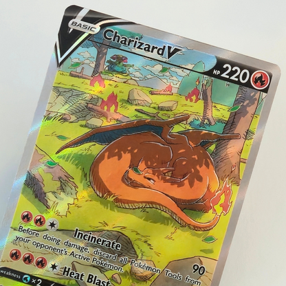 Charizard V SWSH260 Full Art Black Star Promo – Sword & Shield Black Star Promos – Near Mint – English