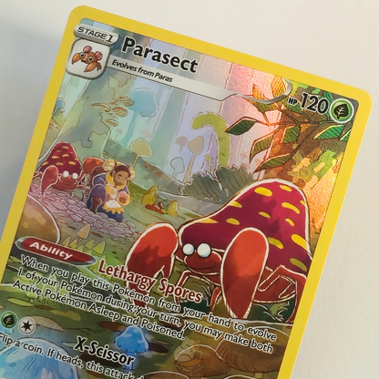 Parasect TG01/TG30 Trainer Gallery Ultra Rare – Lost Origin – Near Mint – English