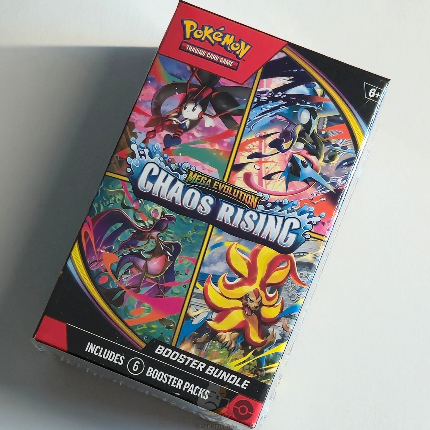 Pokémon TCG: Mega Evolution - Chaos Rising Booster Bundle (6 Booster Packs) – Sealed – English