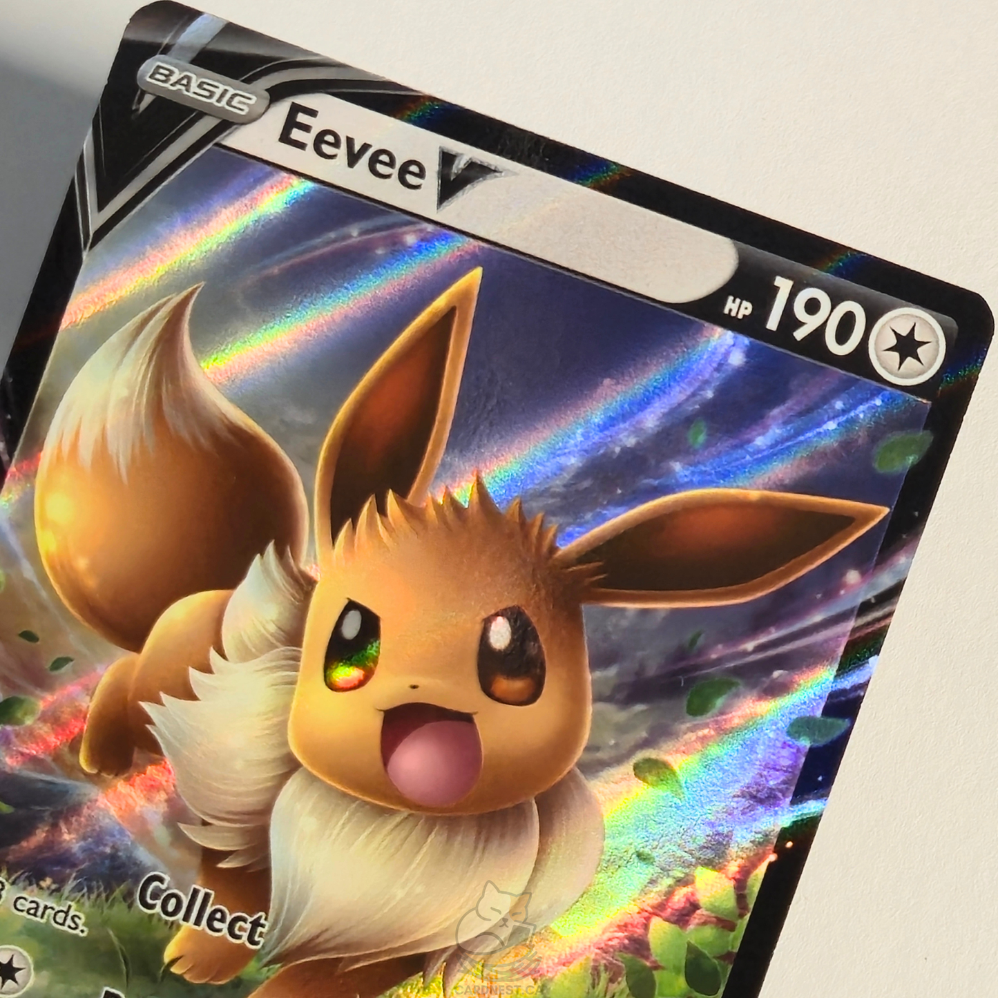 Eevee V SWSH065 Full Art Black Star Promo – Sword & Shield – Near Mint – English
