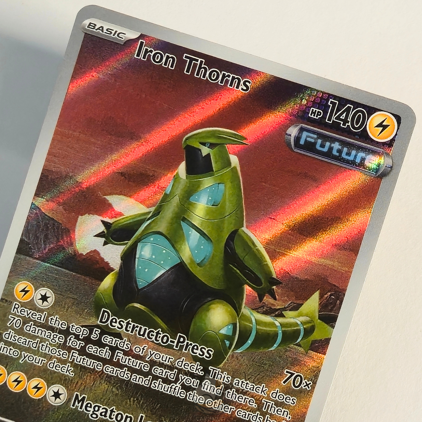 Iron Thorns 098 Full Art Black Star Promo – Scarlet & Violet – Near Mint – English