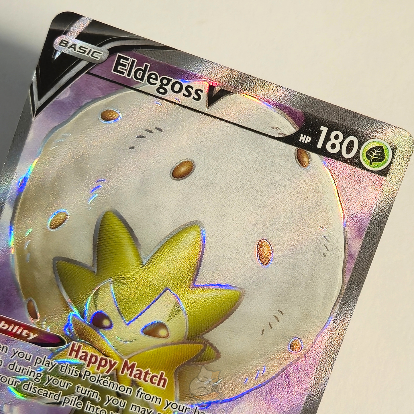 Eldegoss V 176/192 Full Art Ultra Rare – Rebel Clash – Near Mint – English