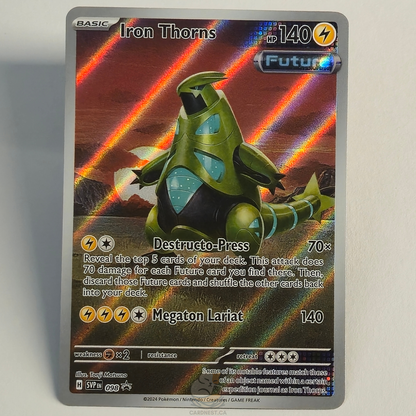 Iron Thorns 098 Full Art Black Star Promo – Scarlet & Violet – Near Mint – English