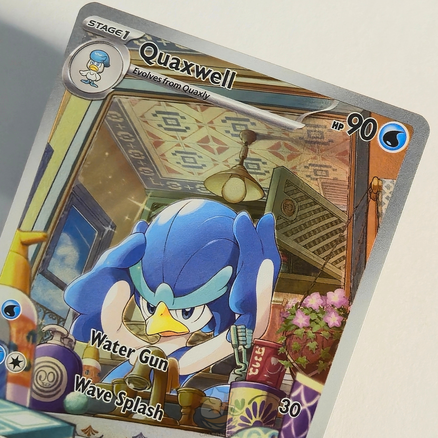 Quaxwell 207/193 Full Art Illustration Rare – Paldea Evolved – Near Mint – English