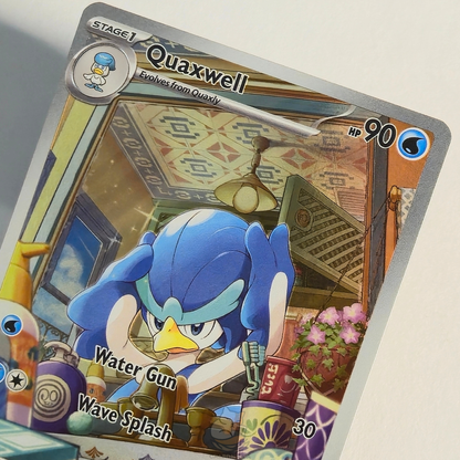 Quaxwell 207/193 Full Art Illustration Rare – Paldea Evolved – Near Mint – English
