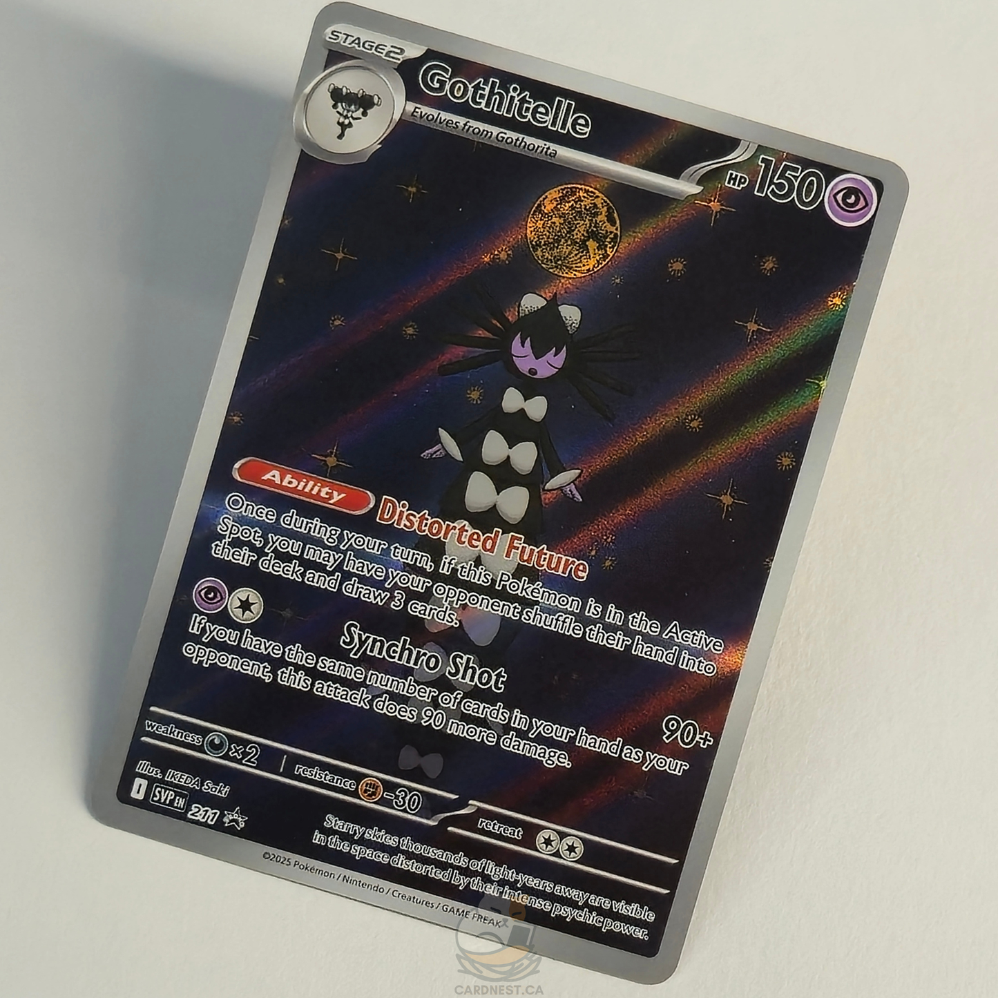 Gothitelle 211 Full Art Black Star Promo – Scarlet & Violet – Near Mint – English