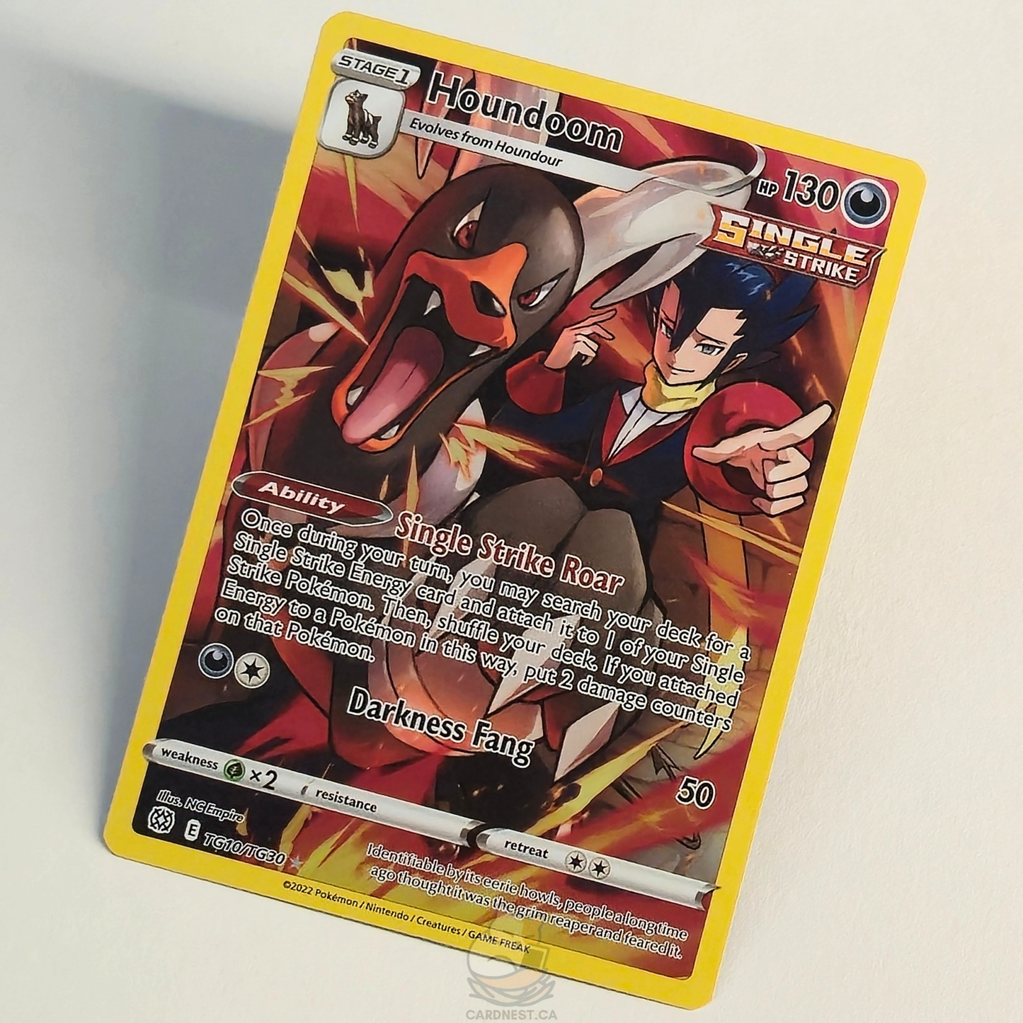 Houndoom TG10/TG30 Trainer Gallery Ultra Rare – Brilliant Stars – Near Mint – English