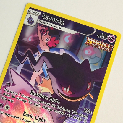 Banette TG07/TG30 Trainer Gallery Ultra Rare – Lost Origin – Near Mint – English