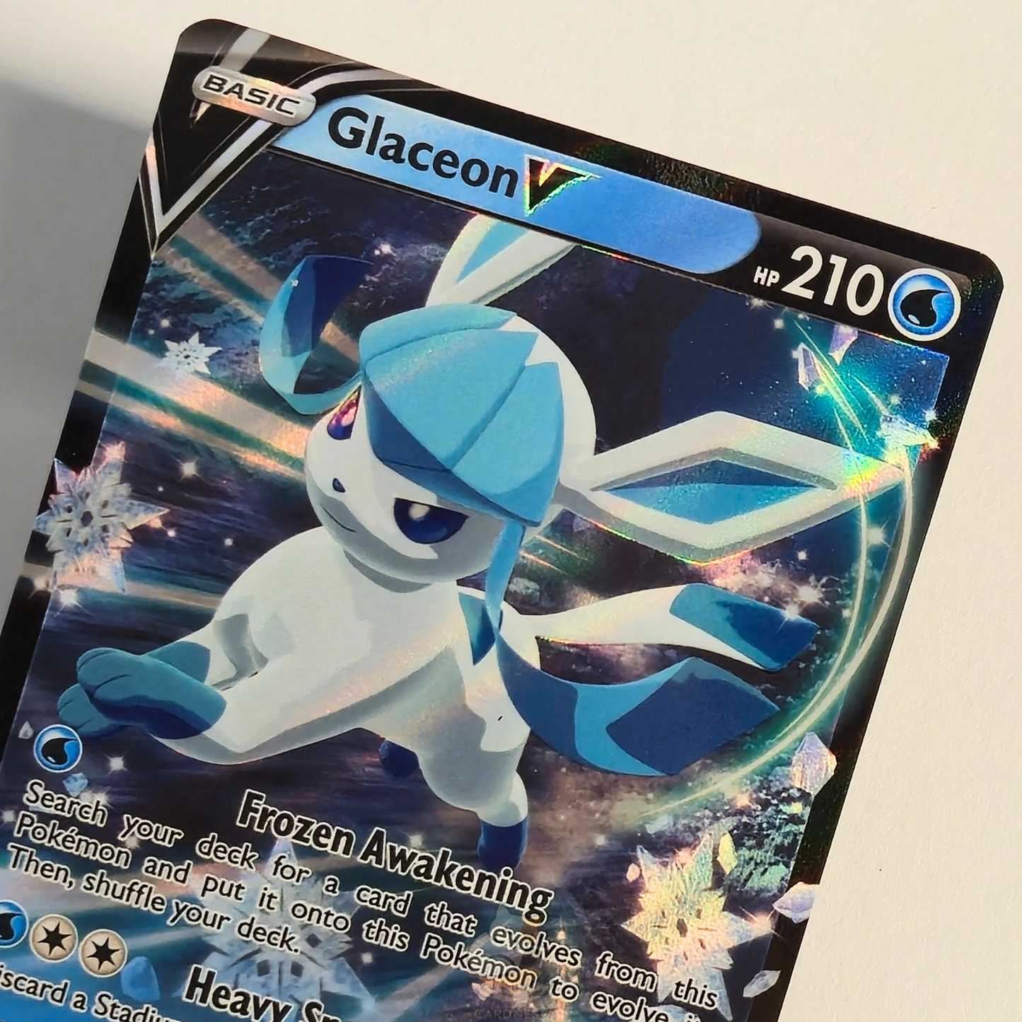 Glaceon V 040/203 Full Art Ultra Rare – Evolving Skies – Near Mint – English