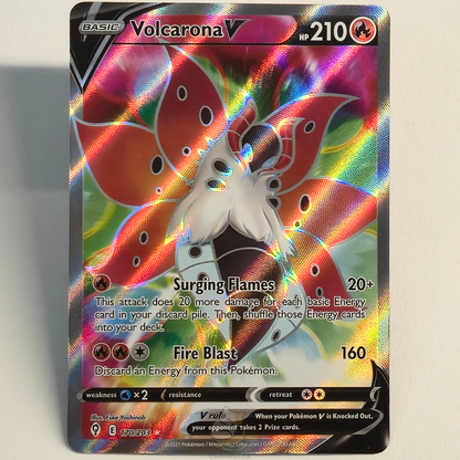 Volcarona V 170/203 Full Art Ultra Rare – Evolving Skies – Near Mint – English
