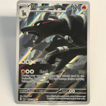 Houndoom 066/064 Full Art Illustration Rare – Shrouded Fable – Near Mint – English
