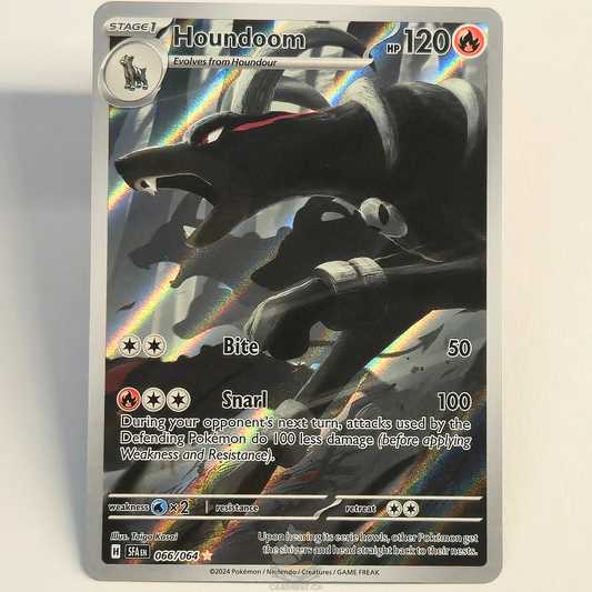 Houndoom 066/064 Full Art Illustration Rare – Shrouded Fable – Near Mint – English