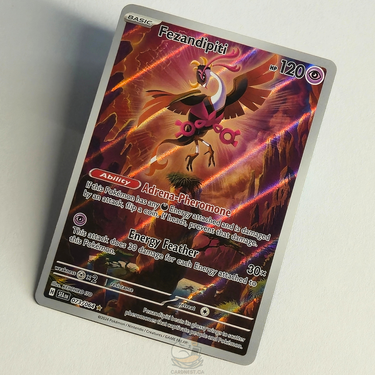 Fezandipiti 073/064 Full Art Illustration Rare – Shrouded Fable – Near Mint – English