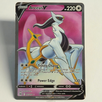 Arceus V 165/172 Full Art Ultra Rare – Brilliant Stars – Near Mint – English