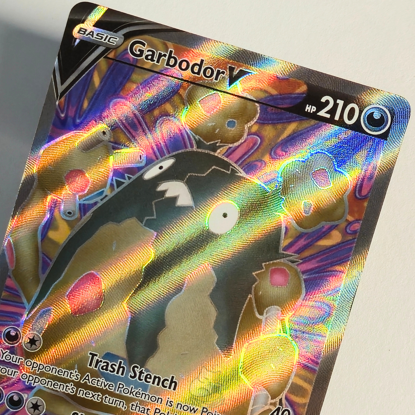 Garbodor V 190/203 Full Art Ultra Rare – Evolving Skies – Near Mint – English