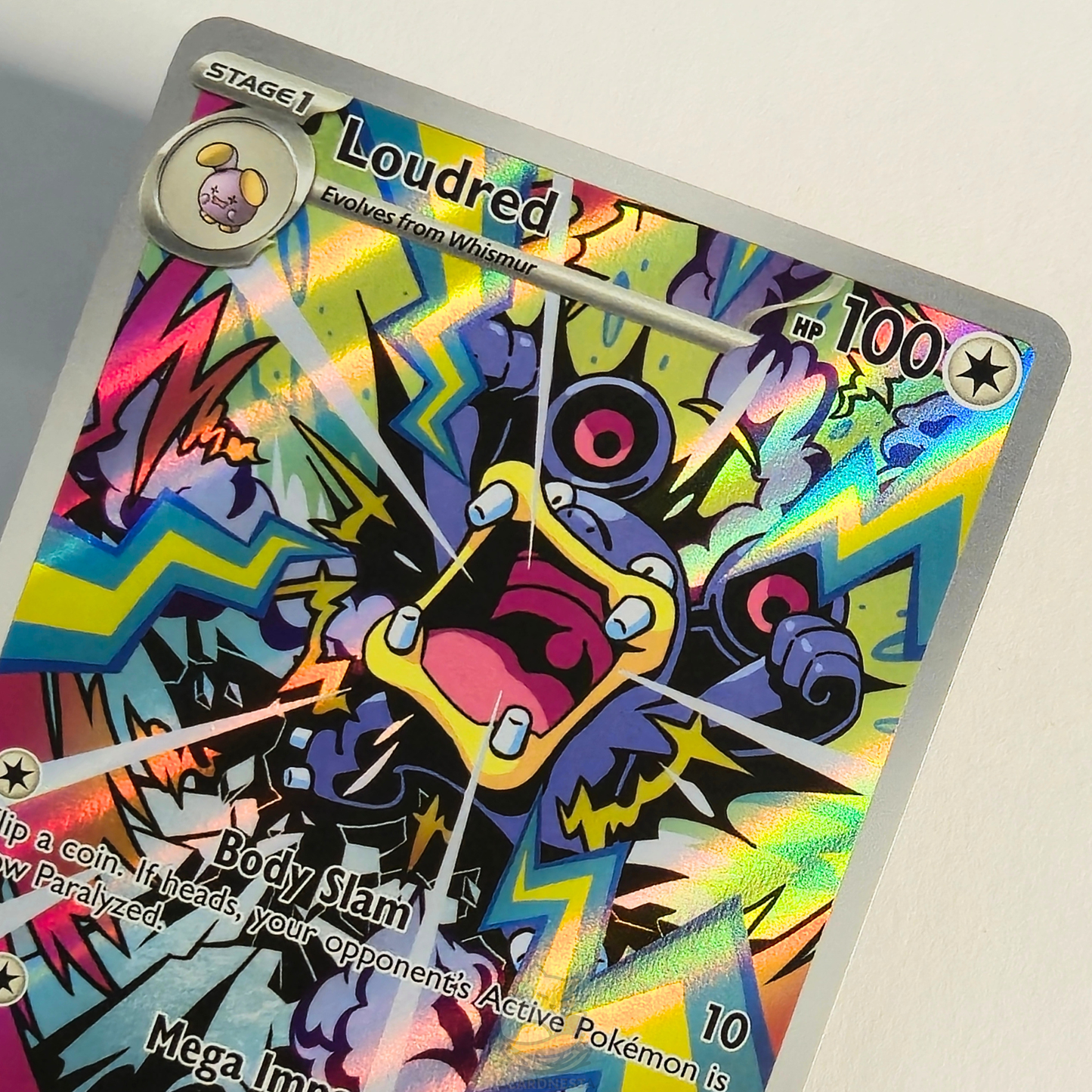 Loudred 212/182 Full Art Illustration Rare – Paradox Rift – Near Mint – English