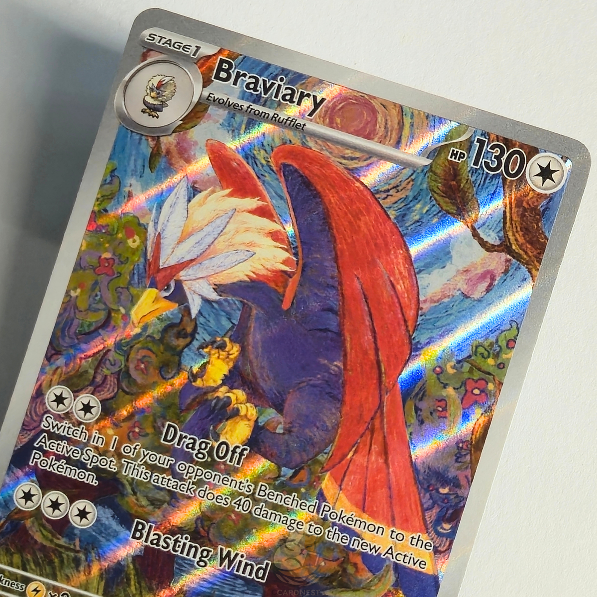 Braviary 214/191 Full Art Illustration Rare – Surging Sparks – Near Mint – English