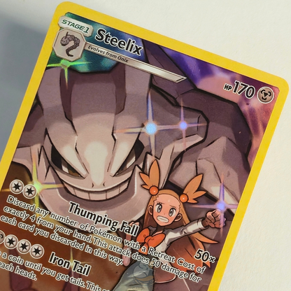 Steelix 247/236 Full Art Secret Rare – Cosmic Eclipse – Near Mint – English