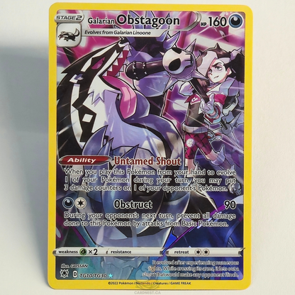 Galarian Obstagoon TG10/TG30 Trainer Gallery Ultra Rare – Astral Radiance – Near Mint – English