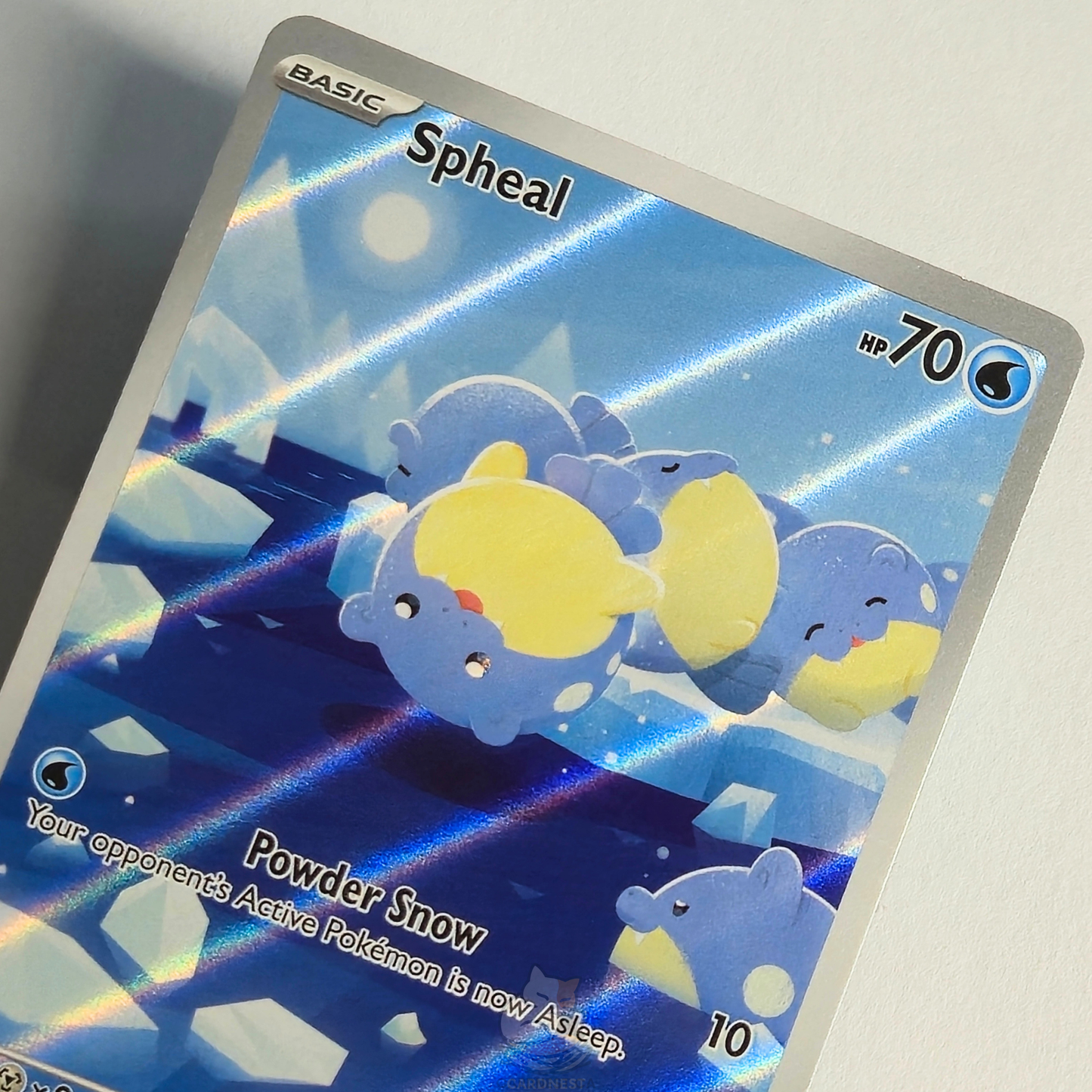 Spheal 199/191 Full Art Illustration Rare – Surging Sparks – Near Mint – English