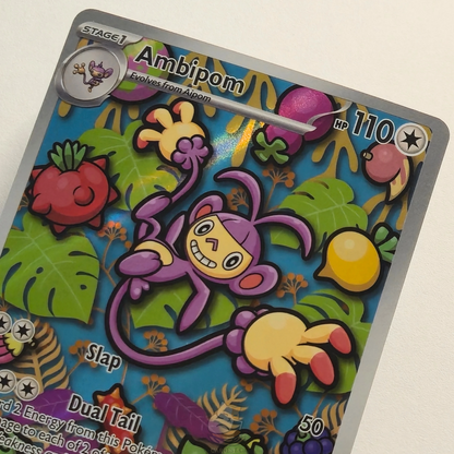Ambipom 107/094 Full Art Illustration Rare – Phantasmal Flames – Near Mint – English
