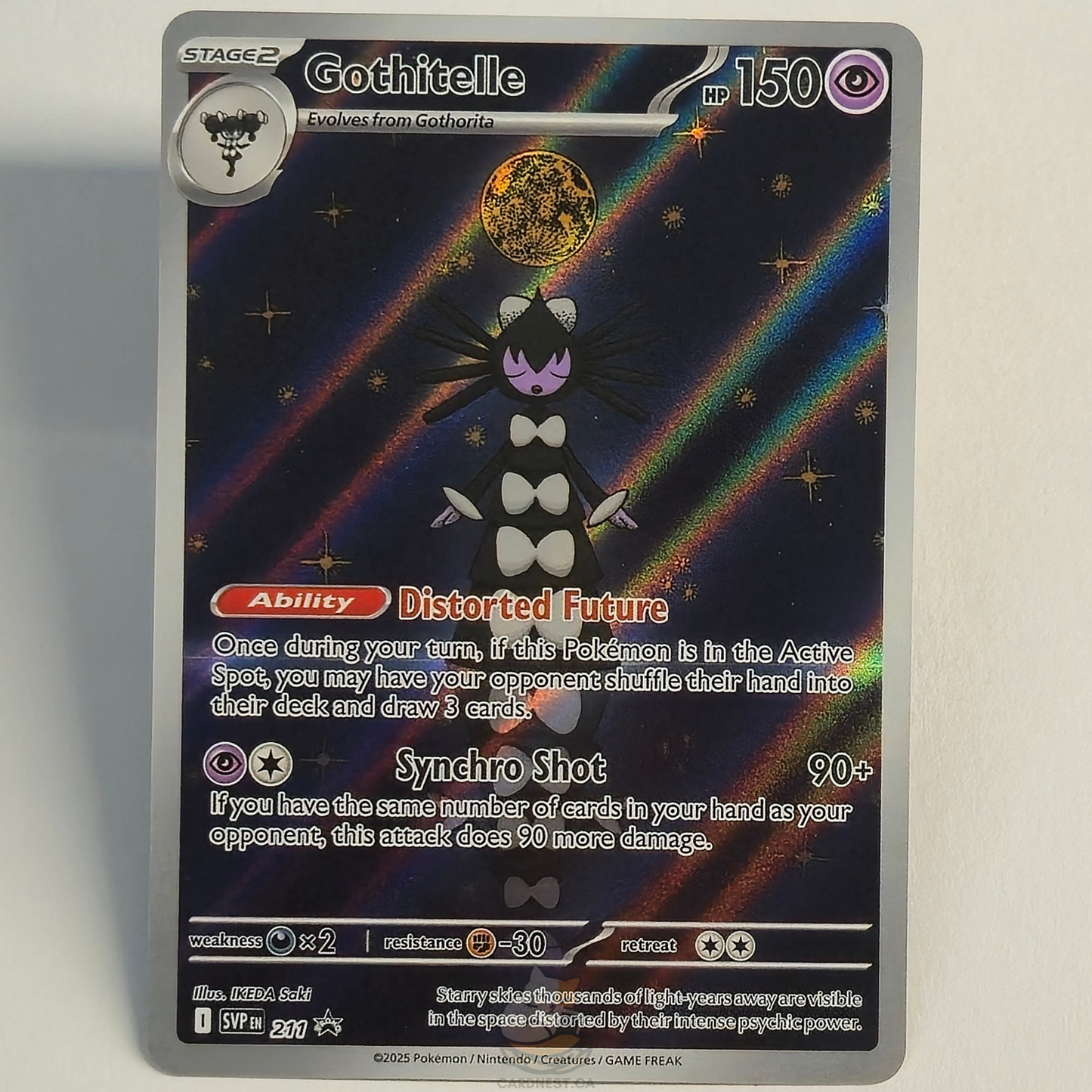 Gothitelle 211 Full Art Black Star Promo – Scarlet & Violet – Near Mint – English