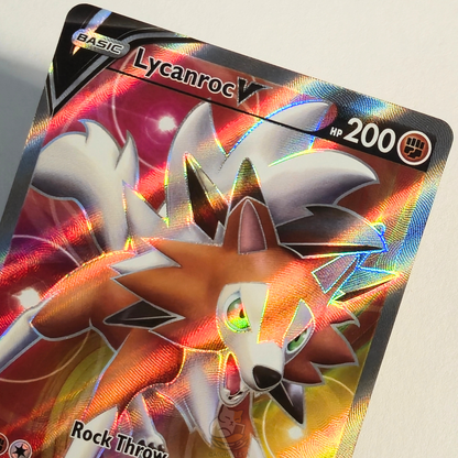 Lycanroc V 187/203 Full Art Ultra Rare – Evolving Skies – Near Mint – English