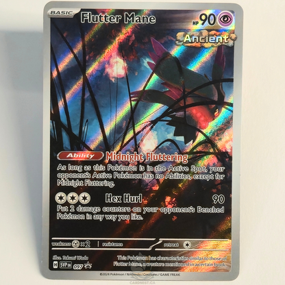 Flutter Mane SVP097 Full Art Black Star Promo – Scarlet & Violet – Near Mint – English