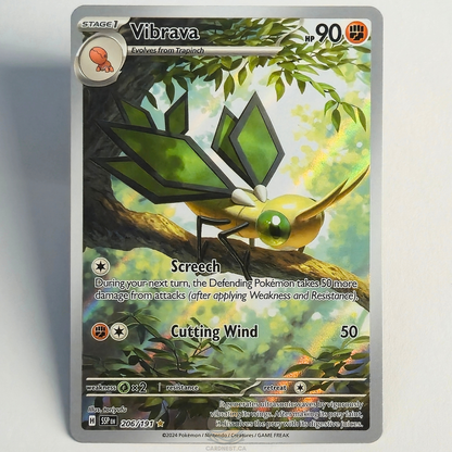 Vibrava 206/191 Full Art Illustration Rare – Surging Sparks – Near Mint – English