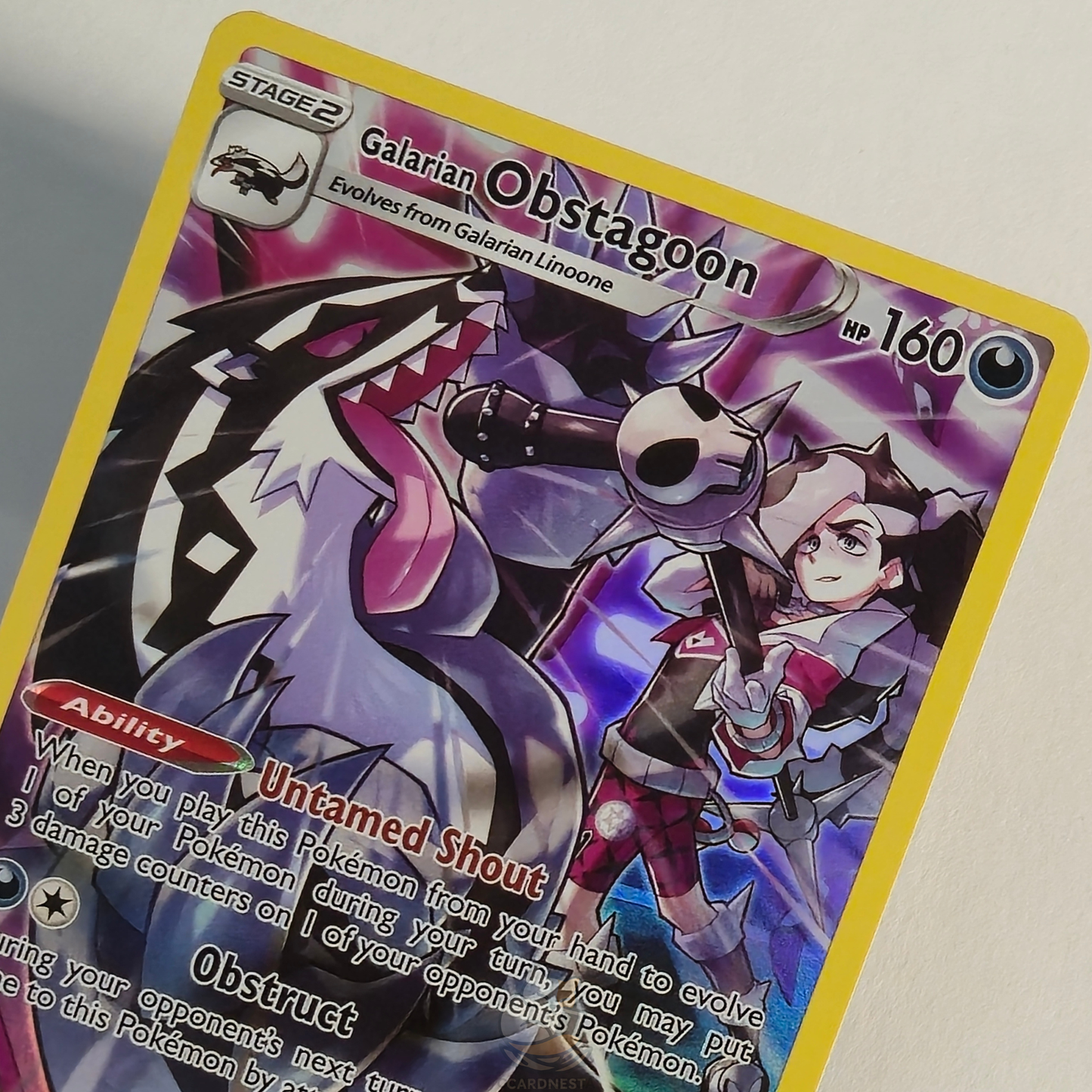 Galarian Obstagoon TG10/TG30 Trainer Gallery Ultra Rare – Astral Radiance – Near Mint – English