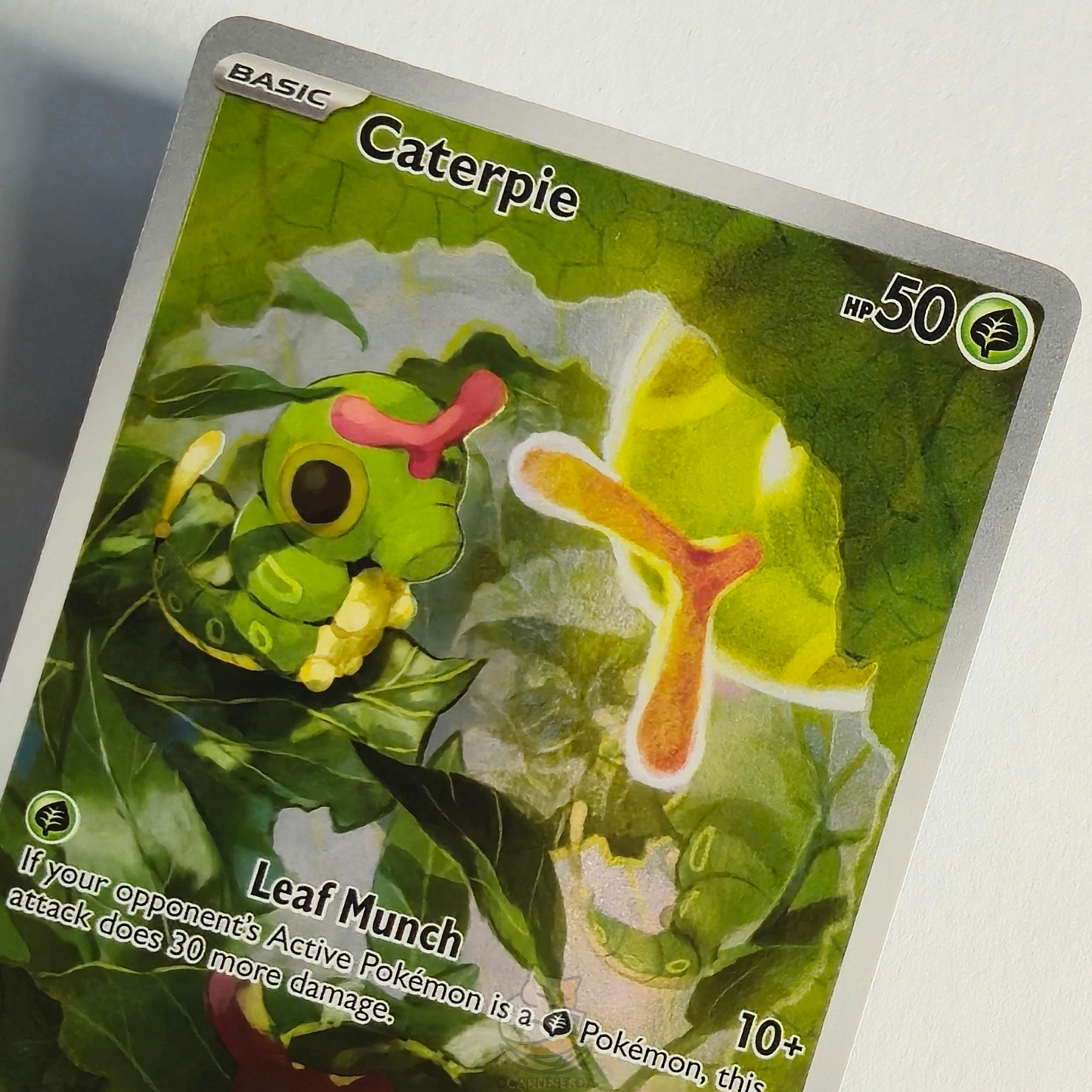 Caterpie 172/165 Full Art Illustration Rare – Scarlet & Violet 151 – Near Mint – English