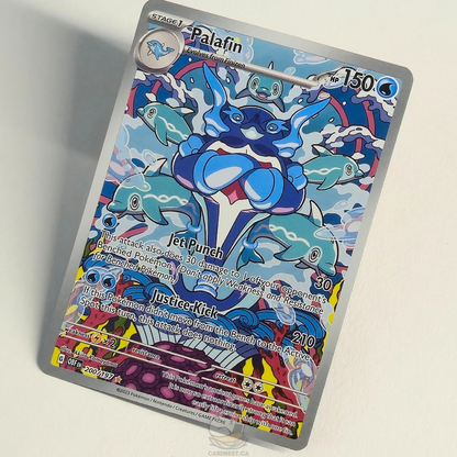 Palafin 200/197 Full Art Illustration Rare – Obsidian Flames – Near Mint – English