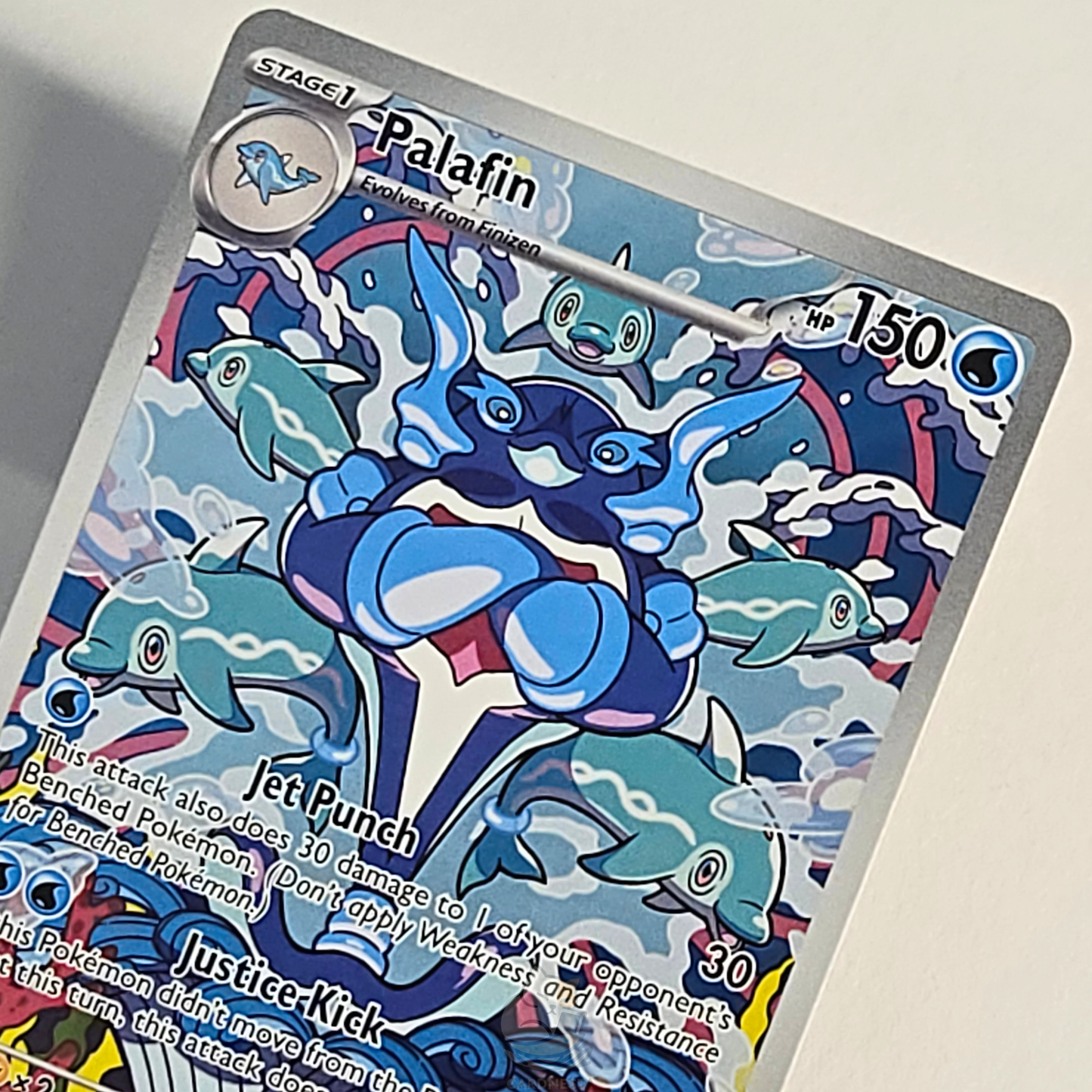 Palafin 200/197 Full Art Illustration Rare – Obsidian Flames – Near Mint – English