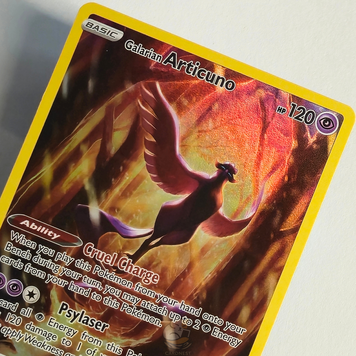 Galarian Articuno SWSH282 Full Art Black Star Promo – Sword & Shield – Near Mint – English