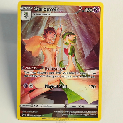 Gardevoir TG05/TG30 Trainer Gallery Ultra Rare – Silver Tempest – Near Mint – English