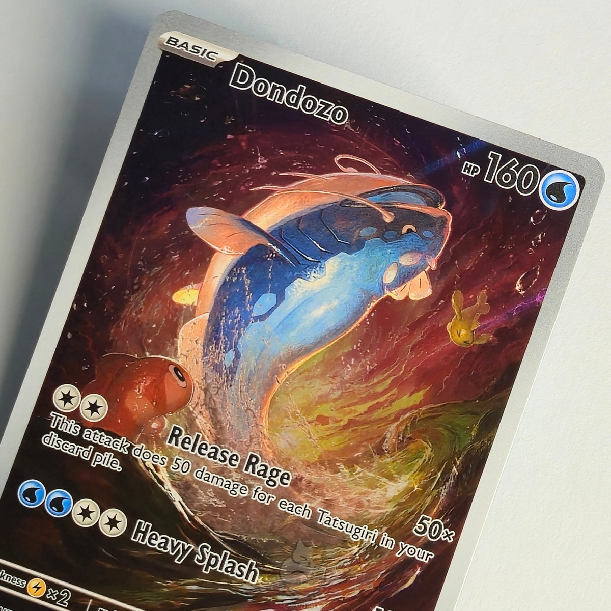 Dondozo 207/198 Full Art Illustration Rare – Scarlet & Violet Base Set – Near Mint – English
