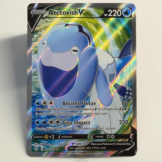 Arctovish V 176/203 Full Art Ultra Rare – Evolving Skies – Near Mint – English