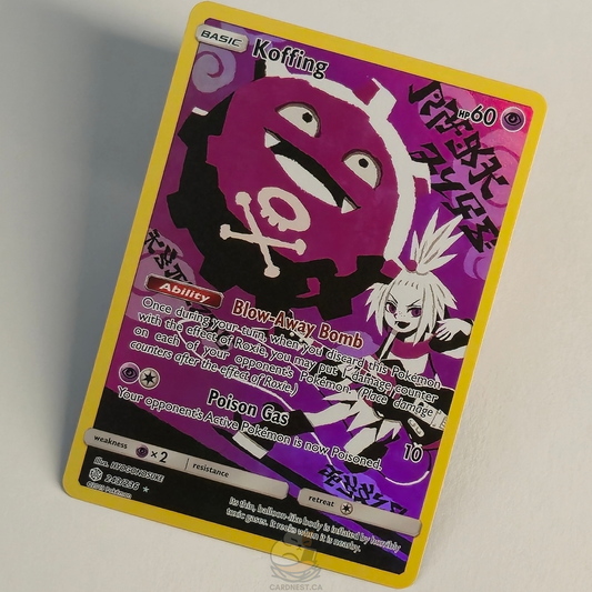 Koffing 243/236 Full Art Secret Rare – Cosmic Eclipse – Near Mint – English