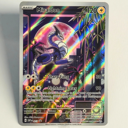 Miraidon 013 Full Art Black Star Promo – Scarlet & Violet – Near Mint – English