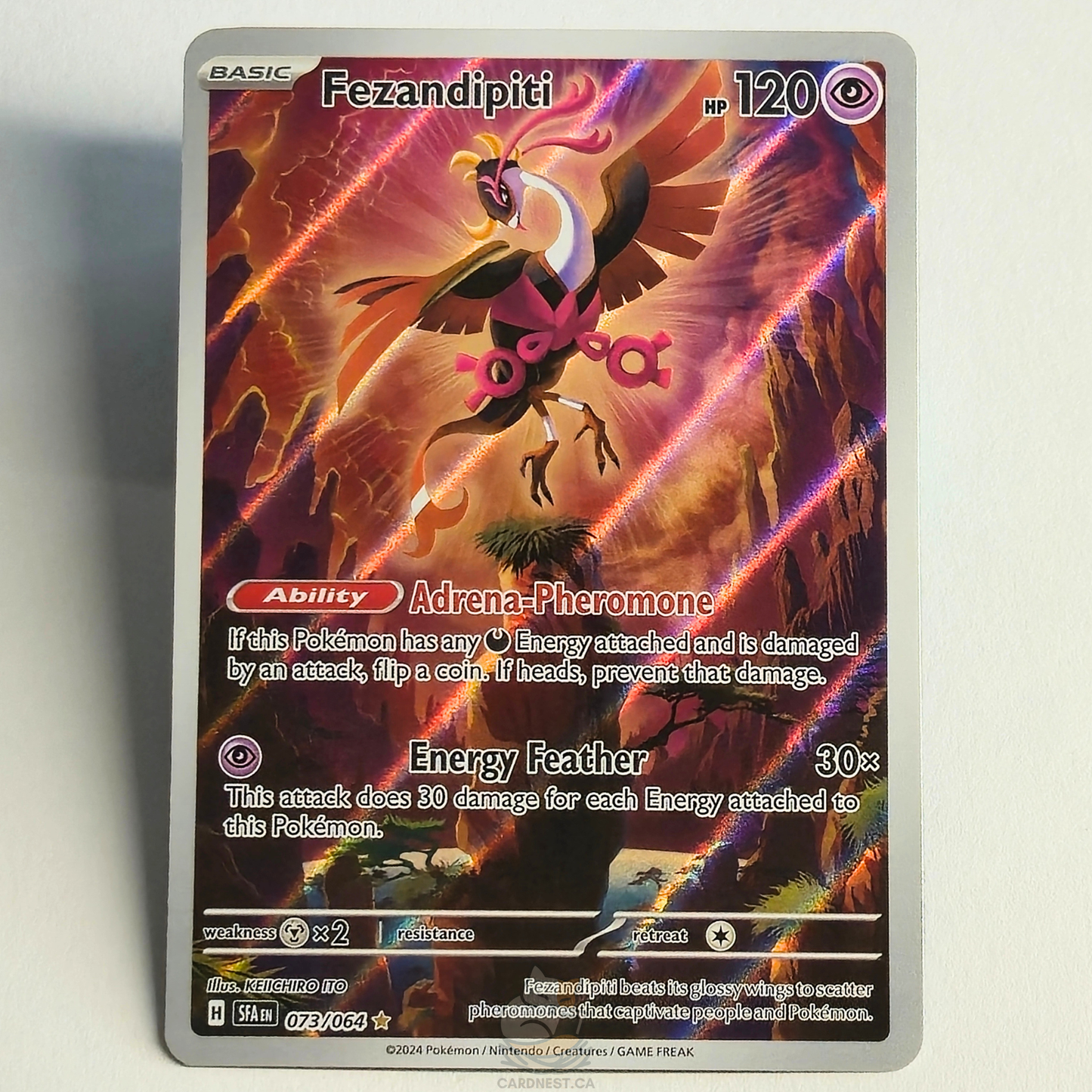 Fezandipiti 073/064 Full Art Illustration Rare – Shrouded Fable – Near Mint – English