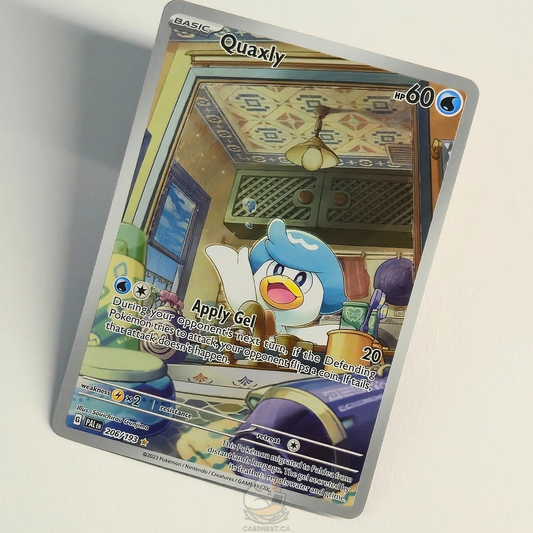 Quaxly 206/193 Full Art Illustration Rare – Paldea Evolved – Near Mint – English