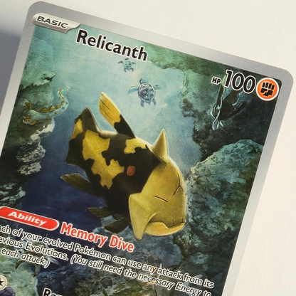 Relicanth 173/162 Full Art Illustration Rare – Temporal Forces – Near Mint – English