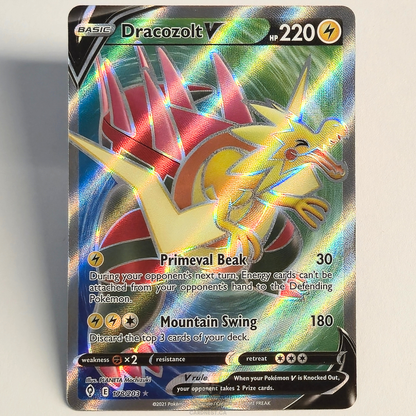Dracozolt V 178/203 Full Art Ultra Rare – Evolving Skies – Near Mint – English